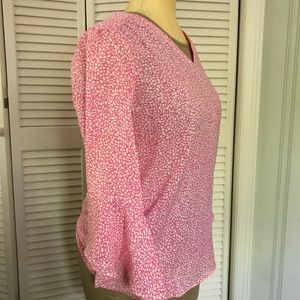 Belle by Kim Gravel Popover Blouse, Women's M